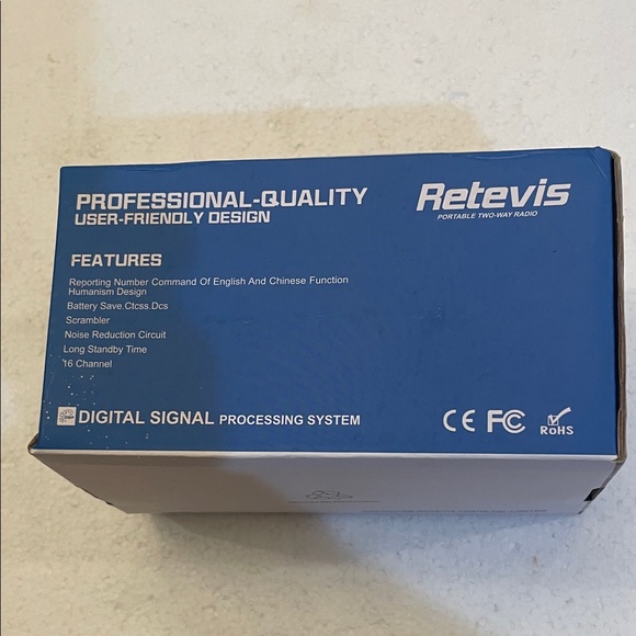 Retevis H-777 Two-Way Radios portable handheld 16 channel walkie-talkies - Picture 9 of 9